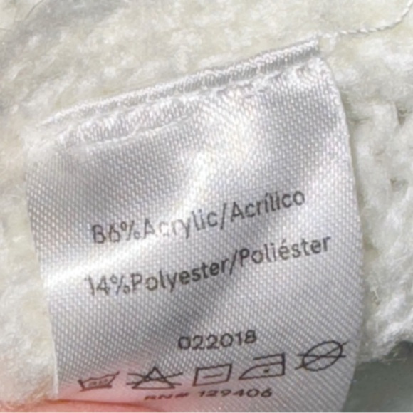 Lascana Venus Color Block Sweater Cream/Blue Stripe Sz Medium - Picture 12 of 13